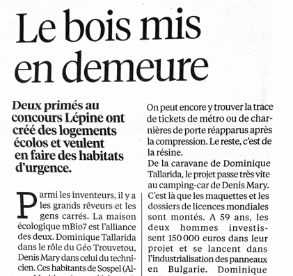 Le bois mis en demeure