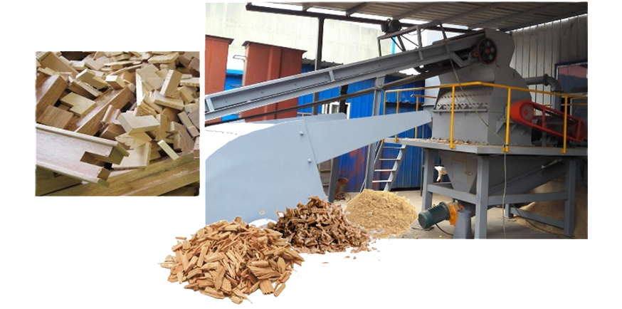 Illustration de panneaux de construction en bois